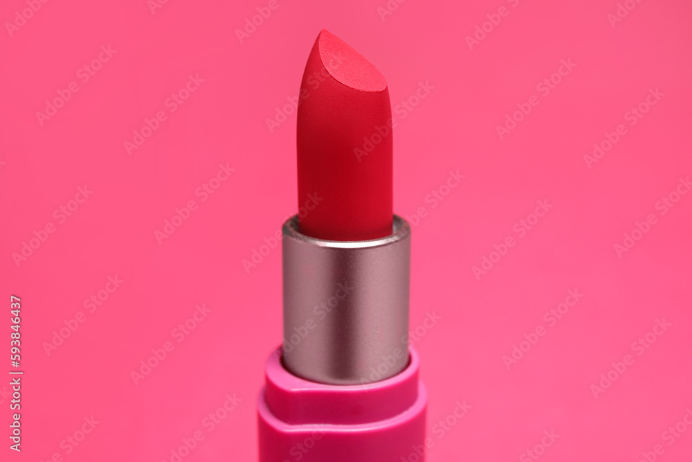 Beautiful lipstick on pink background Beautiful lipstick on pink background