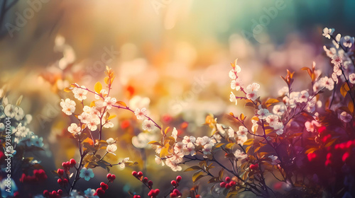 spring flowers in the sun © Milan