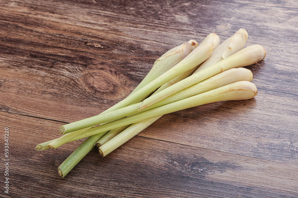 Raw lemongrass stem aroma for cooking Raw lemongrass stem aroma for cooking