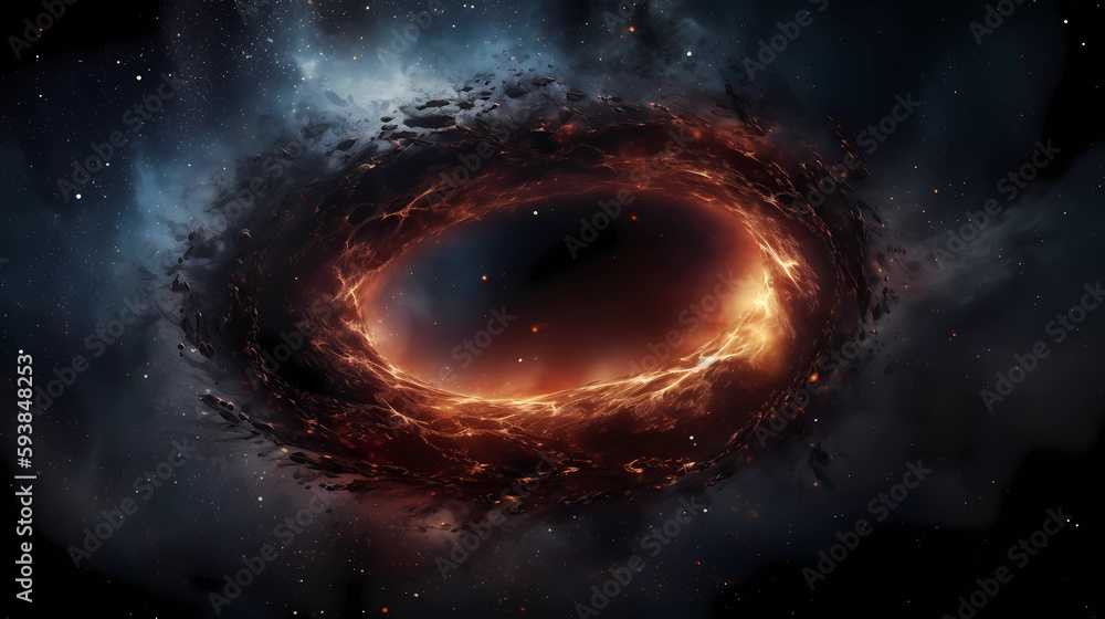 Black Hole Universum Galaxy Schwarzes Loch Generative AI Black Hole Universum Galaxy Schwarzes Loch Generative AI