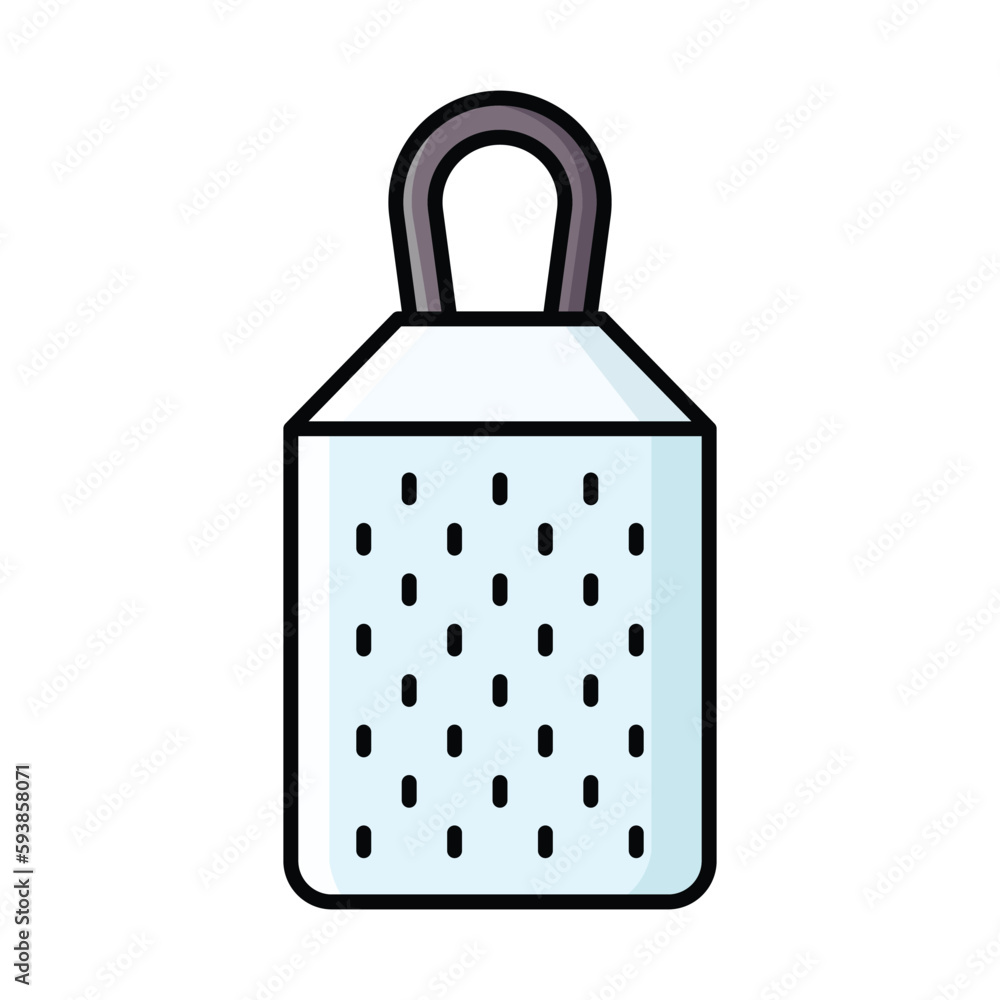 grater icon vector design template in white background grater icon vector design template in white background
