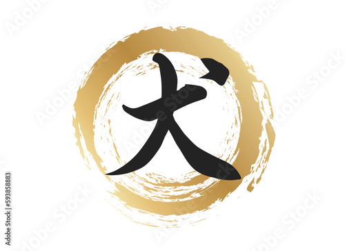 犬の文字素材