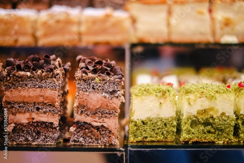 Obraz na płótnie Ciasta, ciastka i ciasteczka w salonie