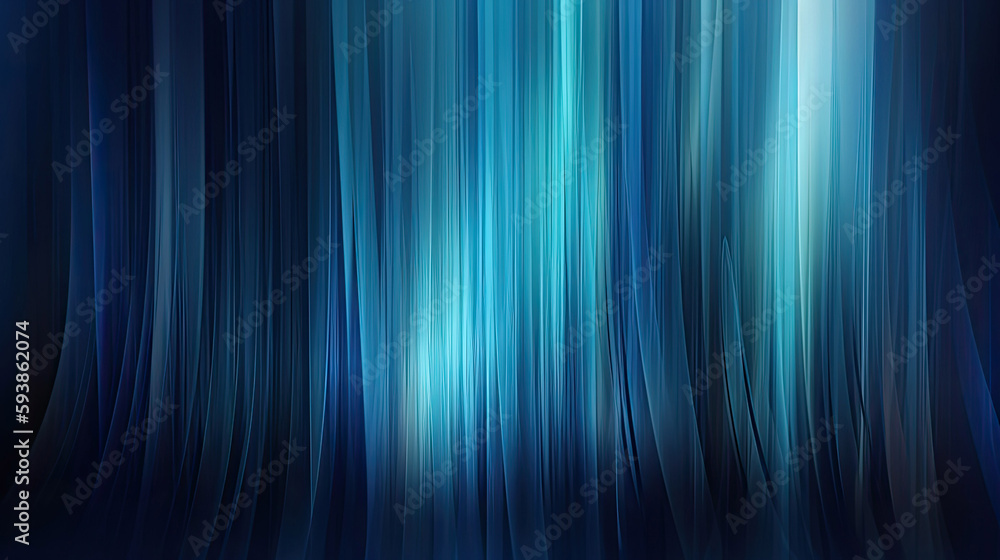 Abstract vertical blue background with lines illustration with Generative AI Technology
