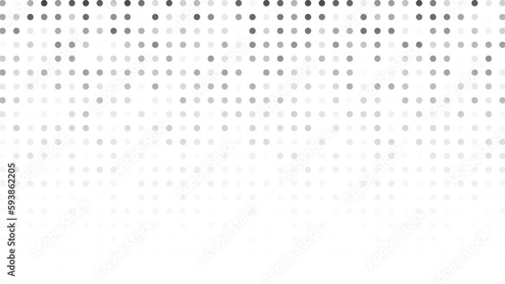 Monochrome halftone background with dots Monochrome halftone background with dots