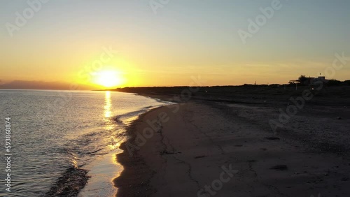 atardecer en playa virgen baja california sur la paz 1