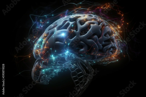 Brain creates reality. Generate Ai
