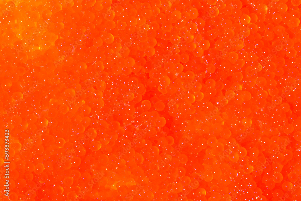 close-up photo of red caviar with many eggs close-up photo of red caviar with many eggs