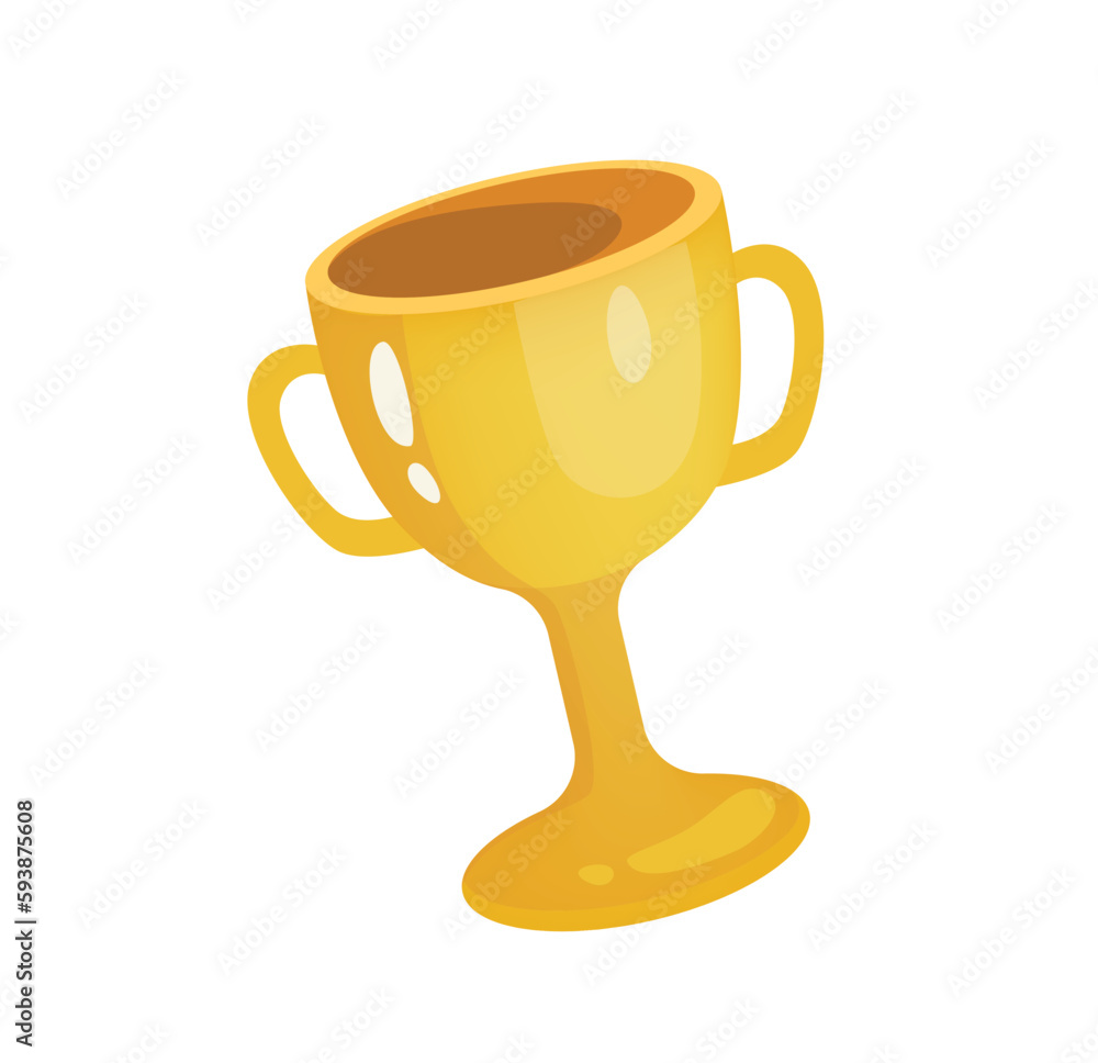 Concept Casino lottery winner. This illustration depicts a cartoon-style gold winner at a casino, set on a flat, white background. Vector illustration. Concept Casino lottery winner. This illustration depicts a cartoon-style gold winner at a casino, set on a flat, white background. Vector illustration.