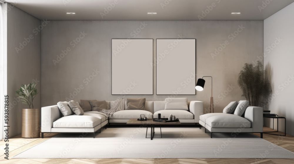 minimalistic living room, unique framing minimalistic living room, unique framing