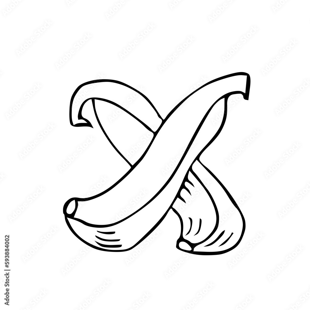 Obraz premium Banana icon