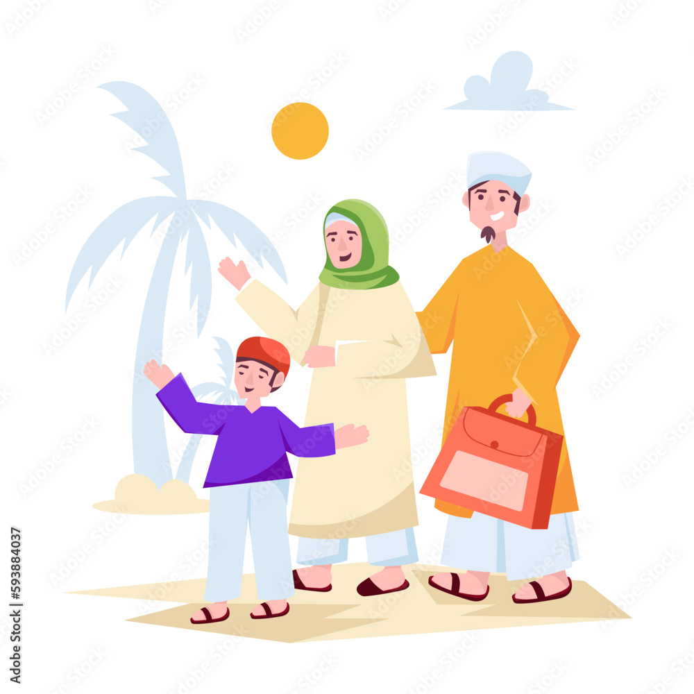 Muslim Family Muslim Family