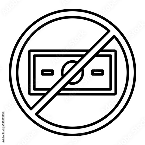 No cash