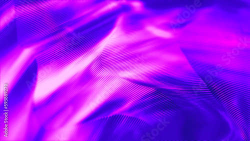 Colorful pink liquid metal shapes shapes - hi-tech digital bg - abstract 3D rendering