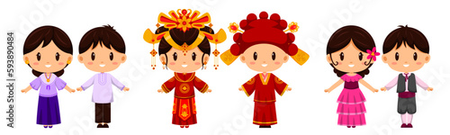 International dress represents the culture of peoples around the world