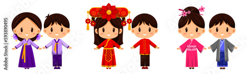 International dress represents the culture of peoples around the world