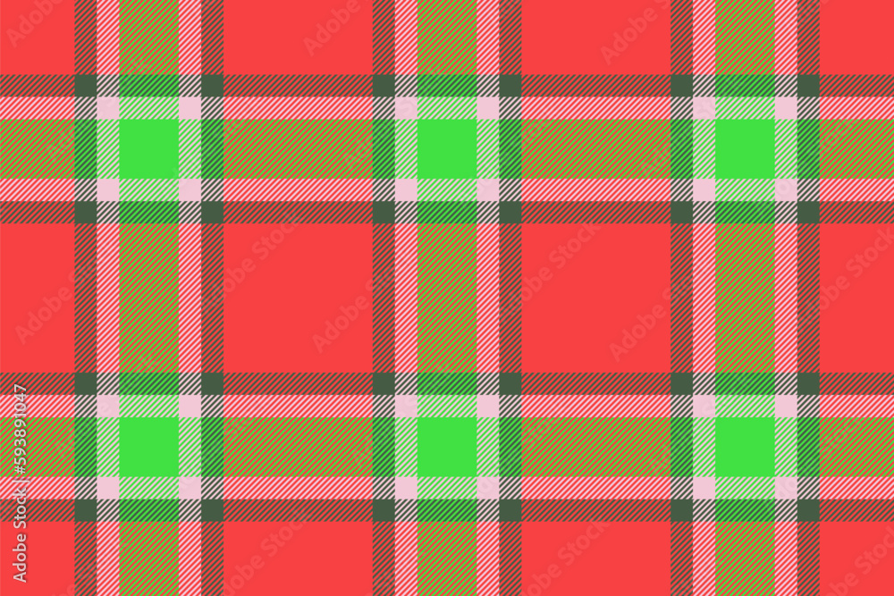 Obraz premium Seamless tartan plaid. Textile check vector. Pattern texture fabric background.