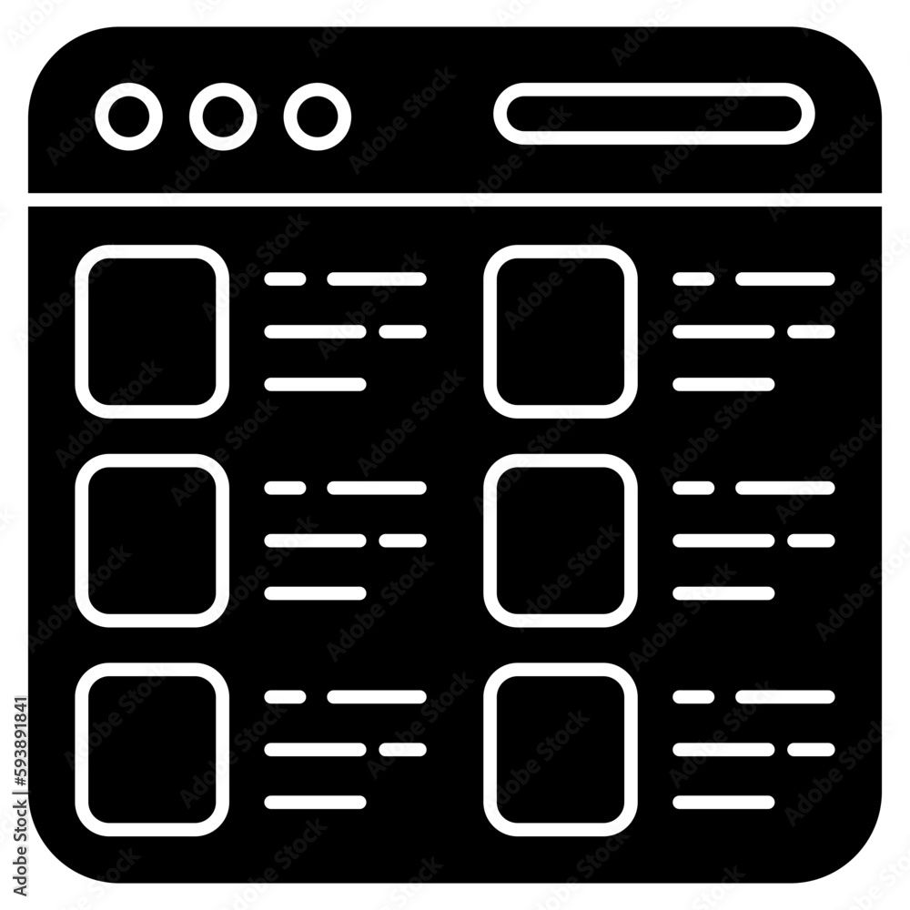 A premium download vector of web interface A premium download vector of web interface