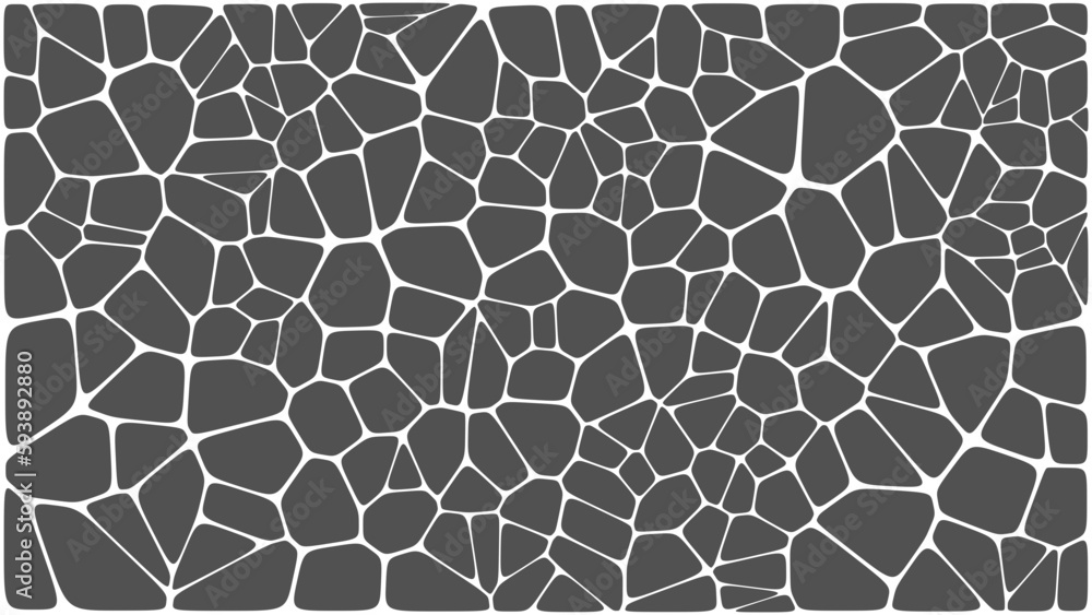 Abstract voronoi blocks cell pattern. Geometric vector background design wallpaper Abstract voronoi blocks cell pattern. Geometric vector background design wallpaper
