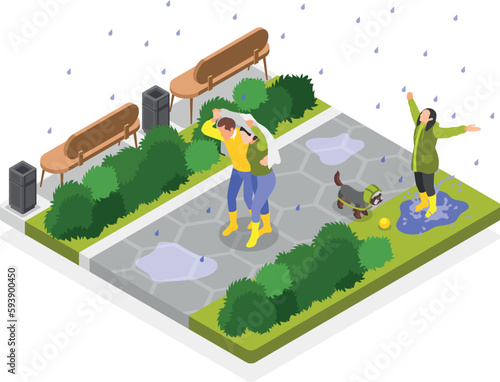 Rainy Day People Composition
