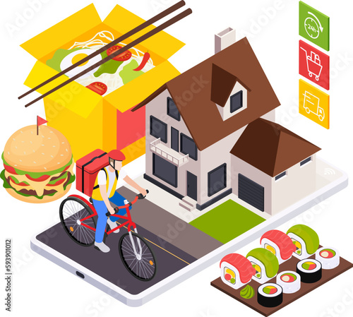 Online Food Delivery Infographics