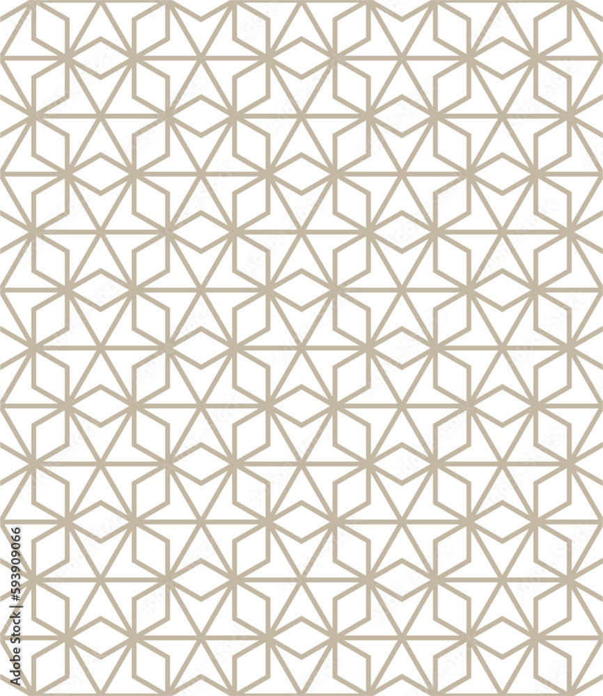 A seamless pattern with lines and stars A seamless pattern with lines and stars