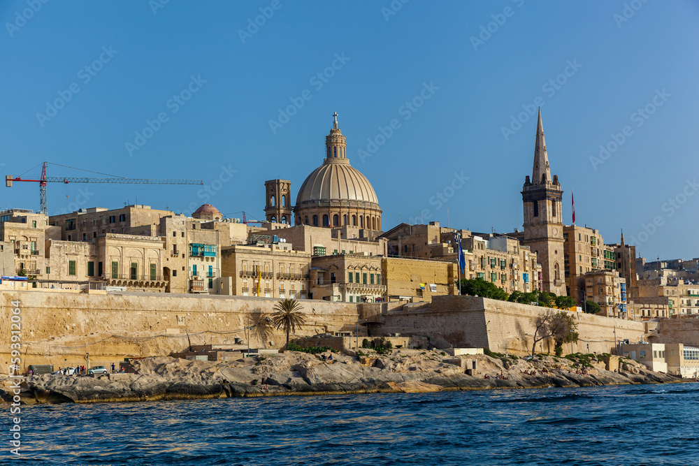 Beautiful architecture of the island of Malta