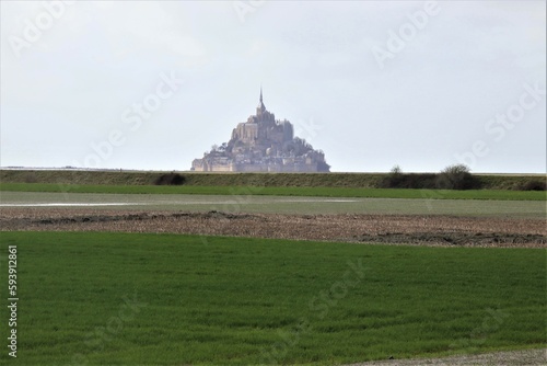 Wallpaper Mural historical village at the coast of France  Torontodigital.ca