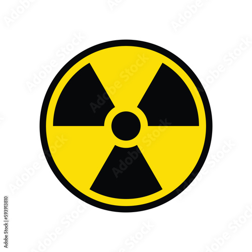 accurate correct classic radiation symbol