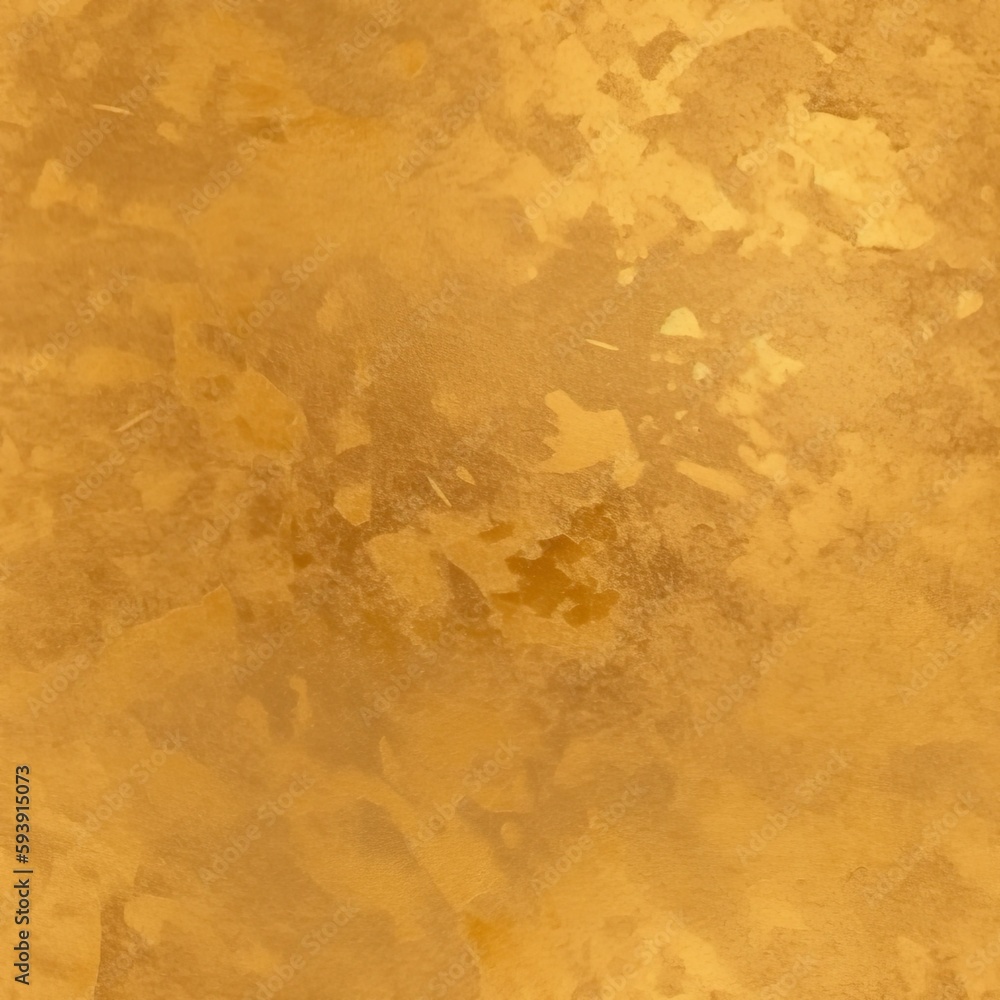 Gold leaf background texture. Ai generative Art