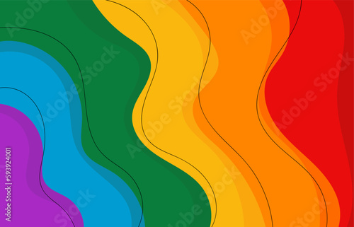 LGBT pride month . Background, poster, postcard, banner design.