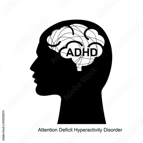 Attention Deficit Hyperactivity Disorder icon,