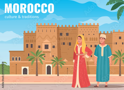 Morocco Culture Traditions Background