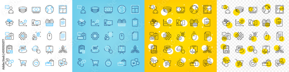 Vector icons set of Smile, Dishes and Computer fingerprint line icons pack for web with Accounting checklist, Swipe up, Love outline icon. Fake document, 360 degree, Money box pictogram. Vector Vector icons set of Smile, Dishes and Computer fingerprint line icons pack for web with Accounting checklist, Swipe up, Love outline icon. Fake document, 360 degree, Money box pictogram. Vector