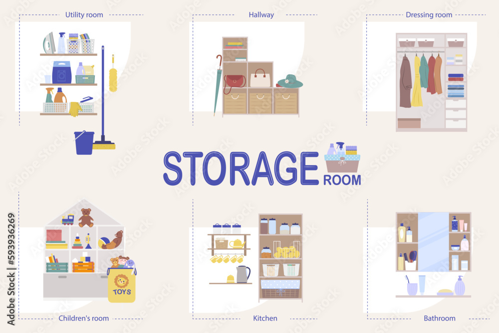 Storage Room Infographic