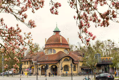 Obraz na płótnie Berlin Zehlendorf Steglitz Mexikoplatz w salonie