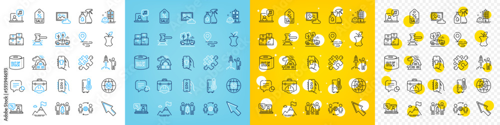 Vector icons set of Support, Partnership and Organic waste line icons pack for web with Refrigerator, Music, Place outline icon. Pickup, Mountain flag, Puzzle pictogram. Shop app. Vector Vector icons set of Support, Partnership and Organic waste line icons pack for web with Refrigerator, Music, Place outline icon. Pickup, Mountain flag, Puzzle pictogram. Shop app. Vector