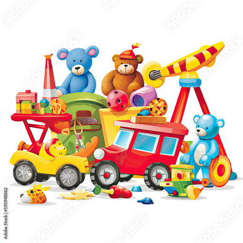 set of toys for children