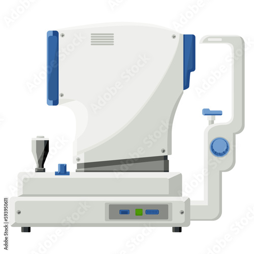 Medical equipment, analyzers, physiologic, visual function diagnosis of ophthalmology by a specialist ophthalmologist in the ENT department in the hospital