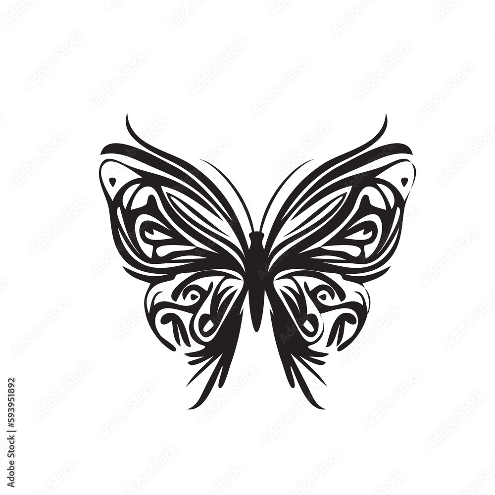 Butterfly Icon, Moth Symbol, Insect Silhouette, Butterflies Pictogram, Butterfly Vector Illustration Butterfly Icon, Moth Symbol, Insect Silhouette, Butterflies Pictogram, Butterfly Vector Illustration