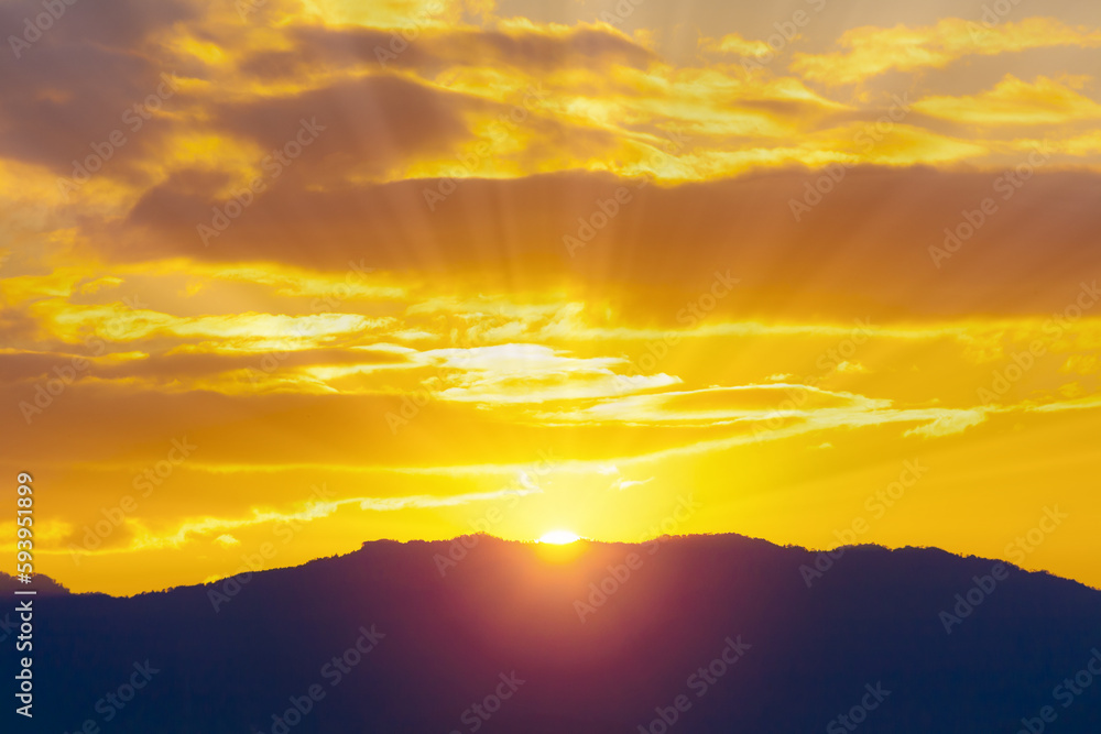 Obraz premium 朝日