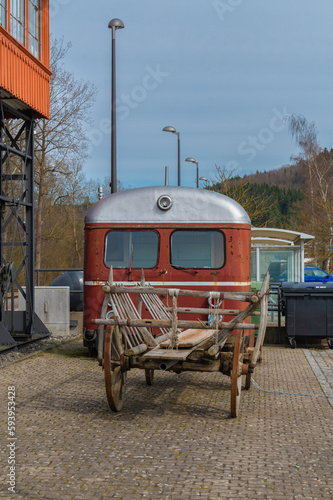 Blumberg und seine alte Eisenbahn, Deutschland photo