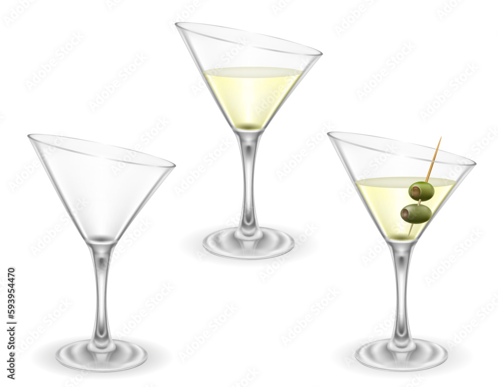 martini cocktail alcoholic drink glass vector illustration martini cocktail alcoholic drink glass vector illustration