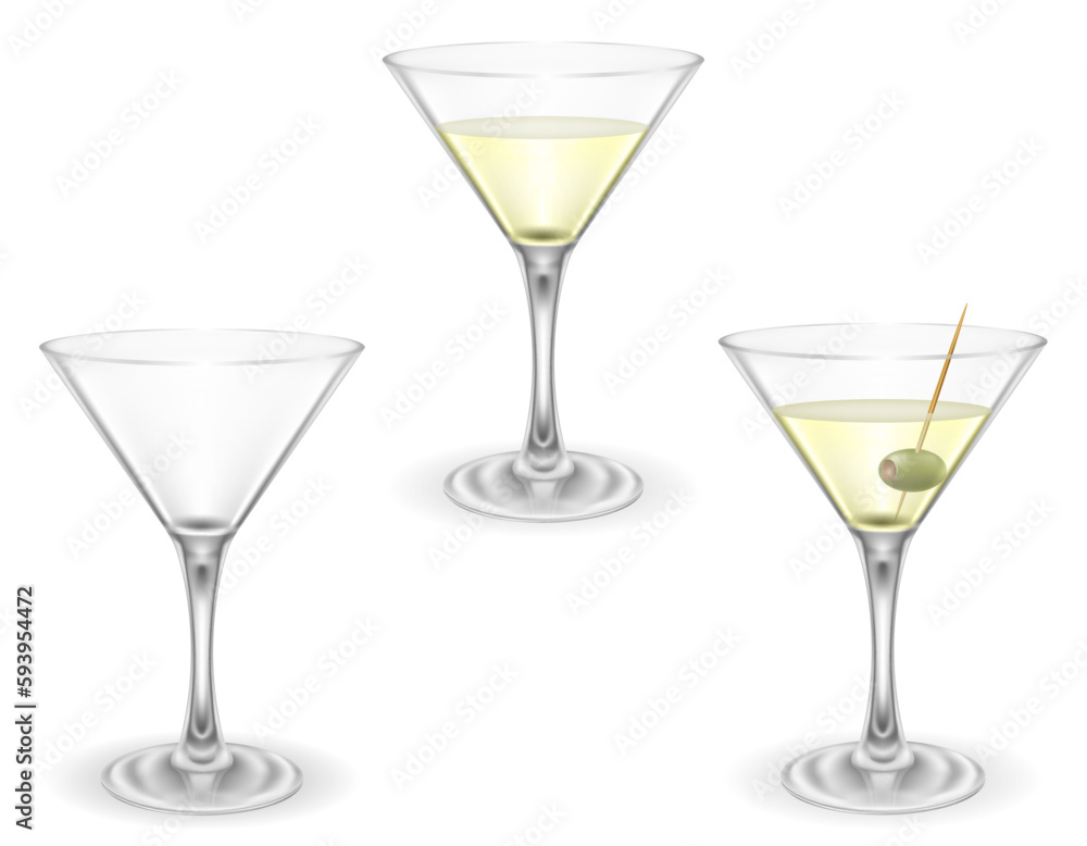 martini cocktail alcoholic drink glass vector illustration martini cocktail alcoholic drink glass vector illustration