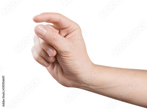 Hand gesture, cut out