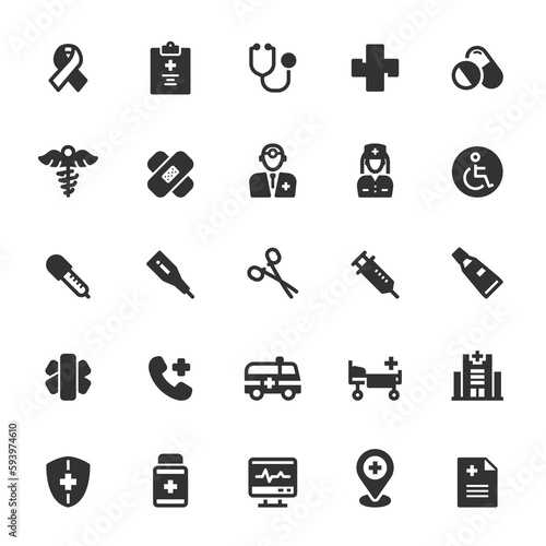 Icon set - Healthcare and Medical