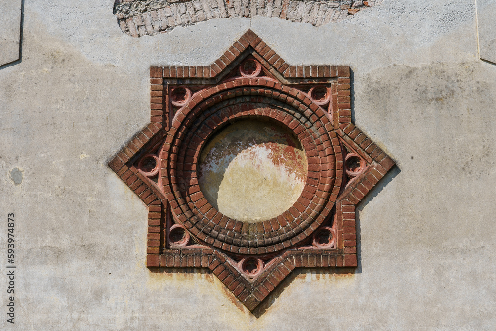 Fototapeta premium Crespi d'adda, villaggio operaio, Milan