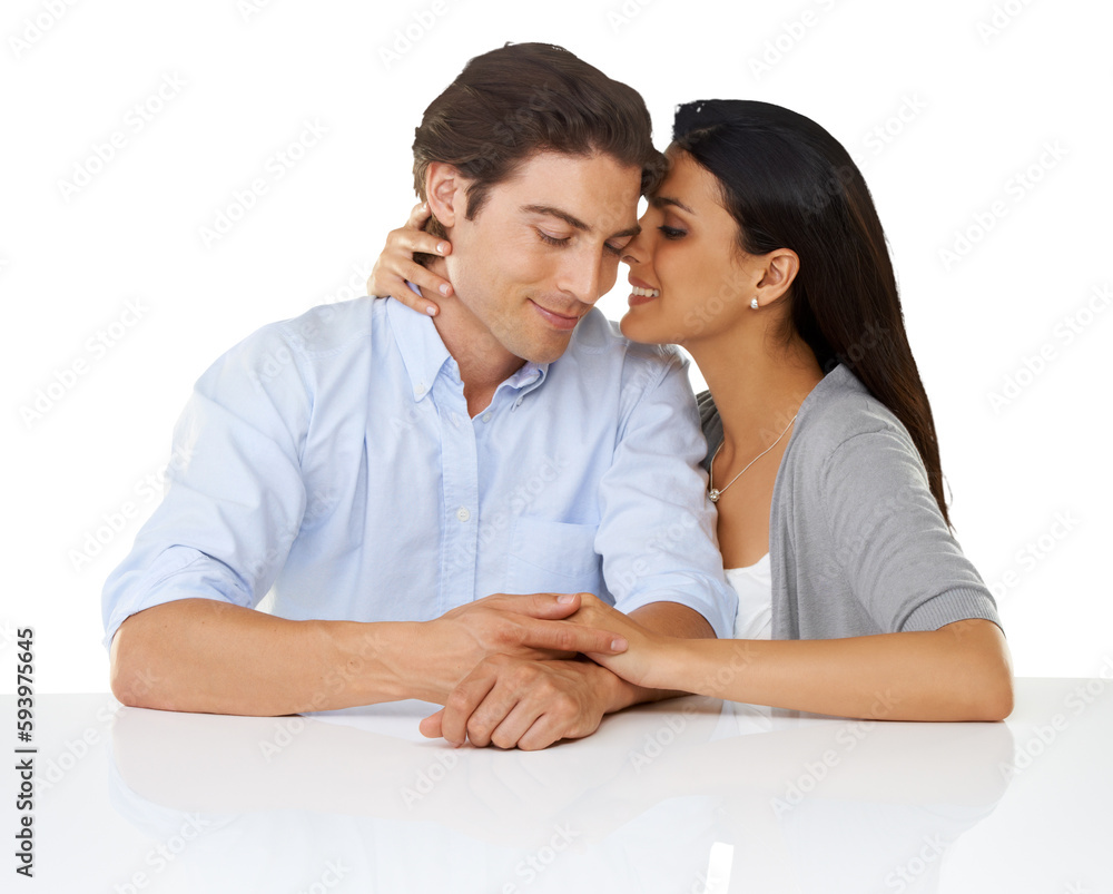 Marriage, love and couple smile together holding hands feeling happy. Happiness, loving and young man dating with woman romance with partner trust and isolated on a transparent, png background Marriage, love and couple smile together holding hands feeling happy. Happiness, loving and young man dating with woman romance with partner trust and isolated on a transparent, png background
