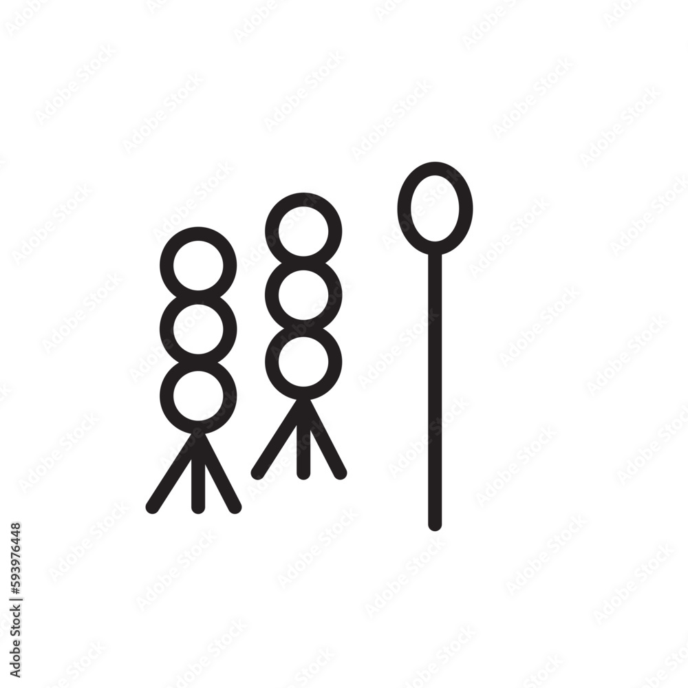 Accessories Sewing Element Outline Icon Accessories Sewing Element Outline Icon