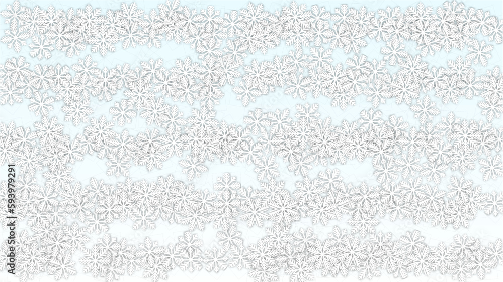 Christmas Vector Background with Falling Snowflakes. Isolated on Red Background. Realistic Snow Sparkle Pattern. Snowfall Overlay Print. Winter Sky. Papercut Snowflakes. Christmas Vector Background with Falling Snowflakes. Isolated on Red Background. Realistic Snow Sparkle Pattern. Snowfall Overlay Print. Winter Sky. Papercut Snowflakes.